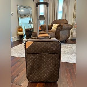 LV carry-on suitcase